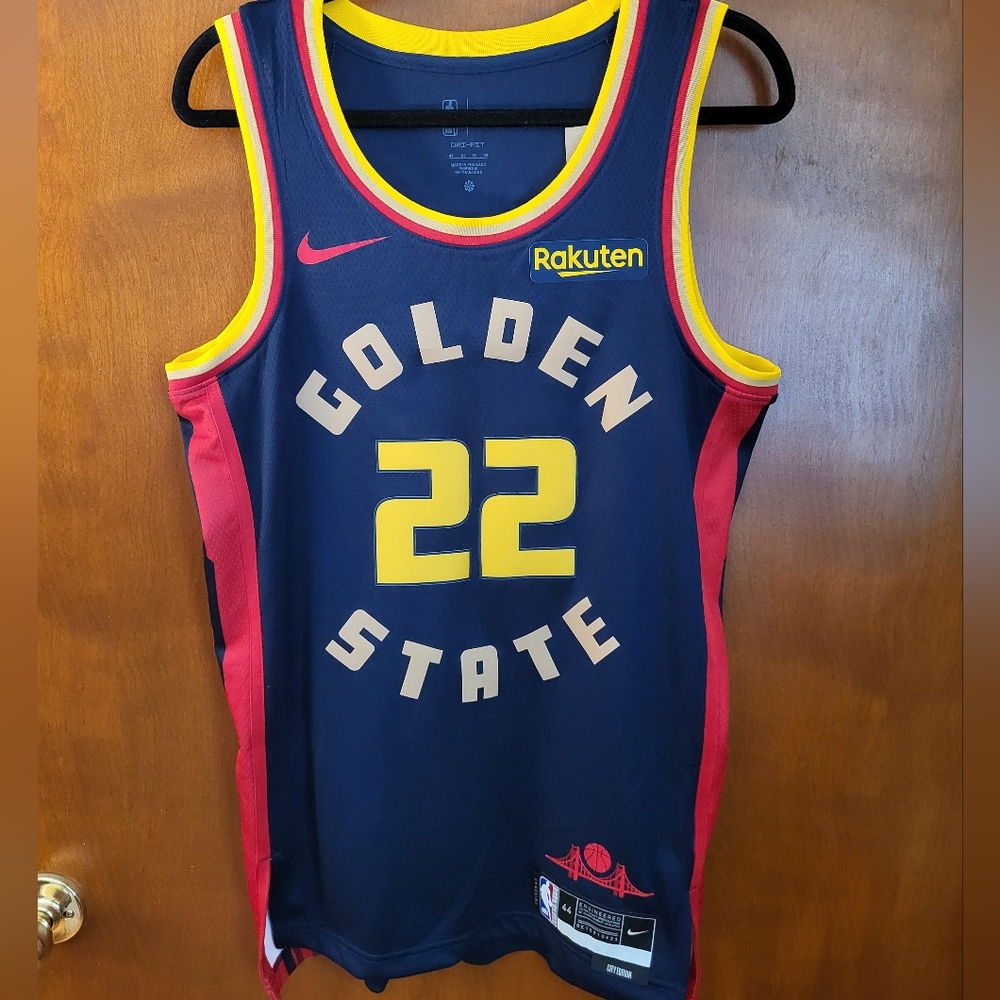 Golden State Warriors Jersey City Edition Size Med NBA Basketball Wiggins Nike